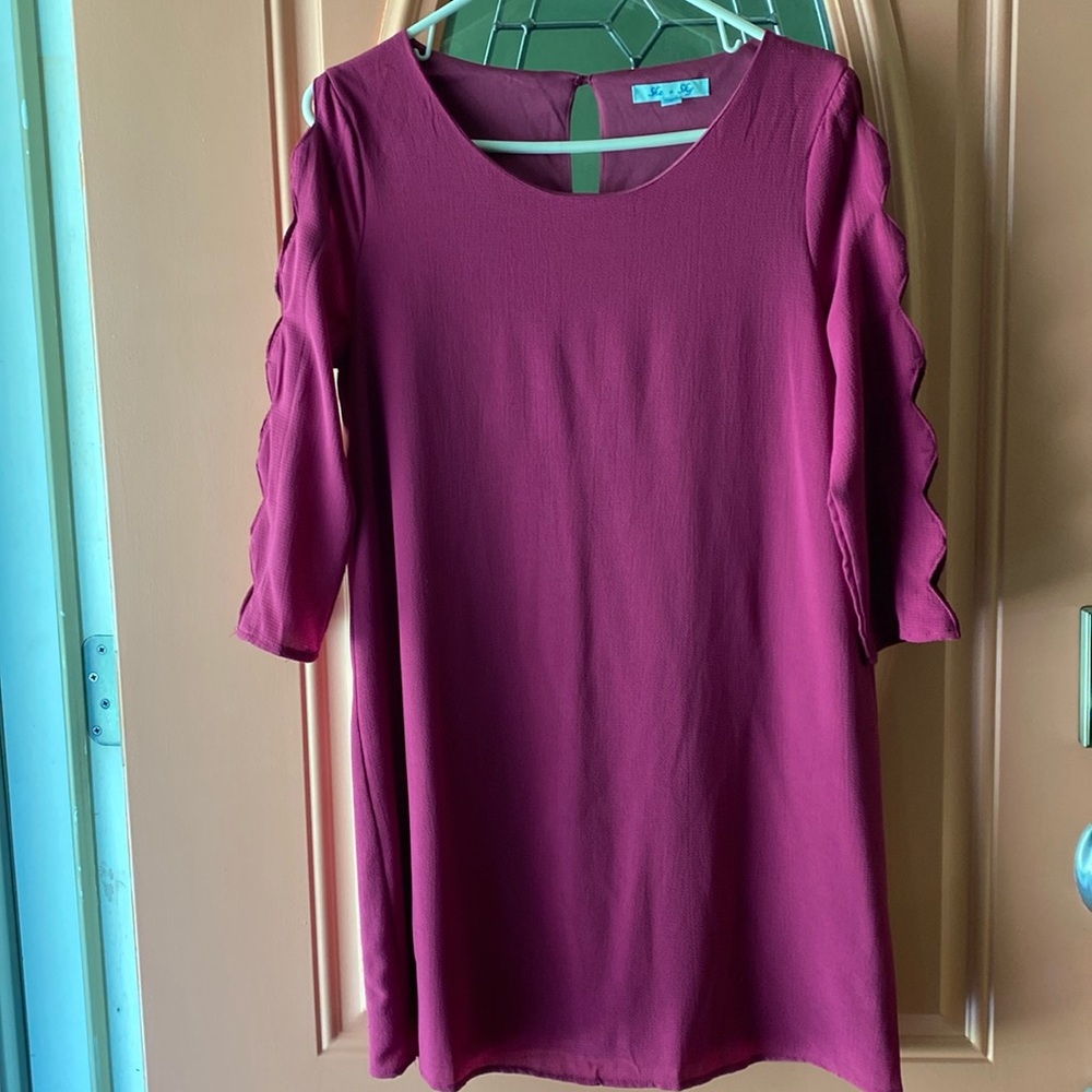 Fushcia Dress, size small